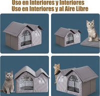 Nido Refrescante para Mascotas – Casa Plegable Anti-Calor