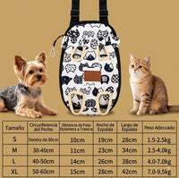 Mochila Transportín Transpirable para Mascotas